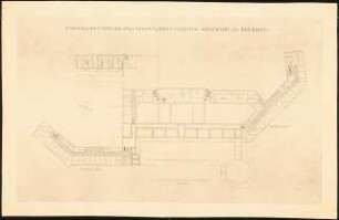 Jugenderholungsheim Schinkelwettbewerb 1943: Grundriss Untergeschoss 1:200
