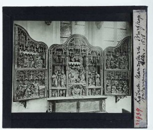 Lübeck, Marienkirche,Antwerpener Meister, Marienaltar von 1518 (Lübeck)
