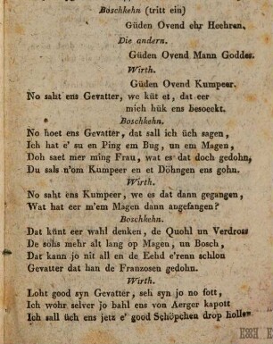 Alte und neue Zeit oder der Status quo : ein Gespräch in Cölnischen Kniddelversen zur Fastnacht 1814