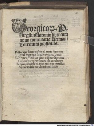 Georgicorum liber