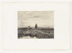 Hirte, Tafel 126 aus: "Les artistes contemporains", Band 7, Paris 1852