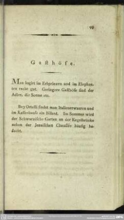 Gasthöfe