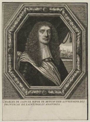 Bildnis des Charles de Saincte Mavre de Montavzier