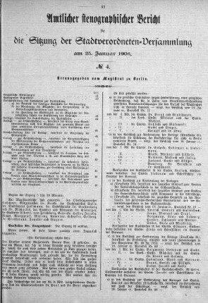 No. 4, 25. Januar 1906