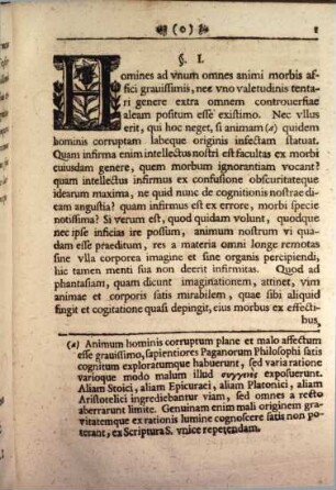 Diss. sol. de suspicione, animi morbo gravissimo
