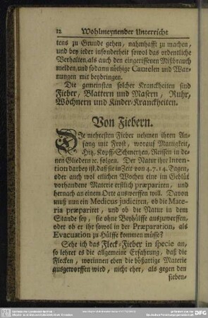 Von Fiebern