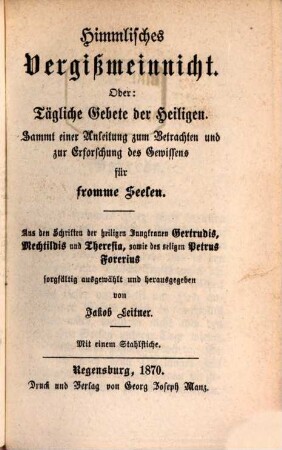 Handbücher des klösterlichen Lebens, III