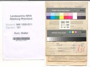 Entnazifizierung Walter Kurz , geb. 14.04.1896 (Betriebsfuehrer)