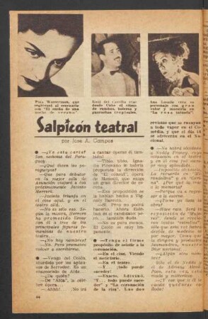 Salpicón teatral