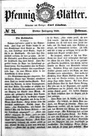 No. 21, Februar