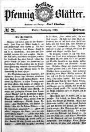 No. 21, Februar