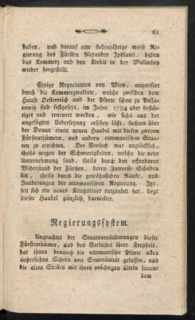 Regierungssystem.