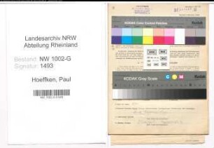 Entnazifizierung Paul Hoeffken, geb. 26.12.1899 (Automechaniker)