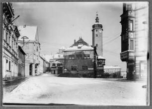 Auf dem Marktplatz in Weida