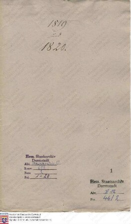 . Thil, Carl Freiherr v. Bos du, Staatsminister in Darmstadt: Band 1