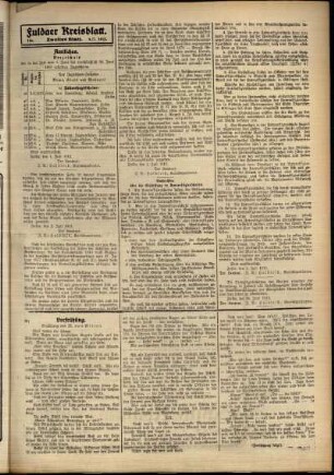 Zweite Ausgabe vom Mittwoch, den 09. Juli 1913.
