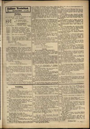 Zweite Ausgabe vom Mittwoch, den 09. Juli 1913.