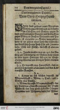 Das dreyzehende Capitel