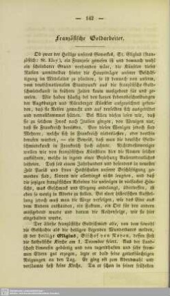 Französische Goldarbeiter