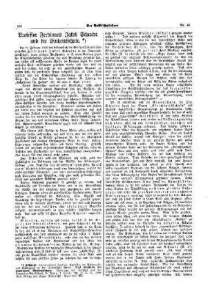 Professor Ferdinand Jakob Schmidt und die Einheitsschule