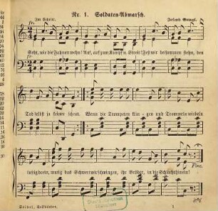 Hundert auserlesene deutsche Volkslieder : mit Begl. d. Klaviers