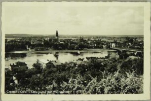 Postkarte, Crossen (Krosno Odrzańskie)