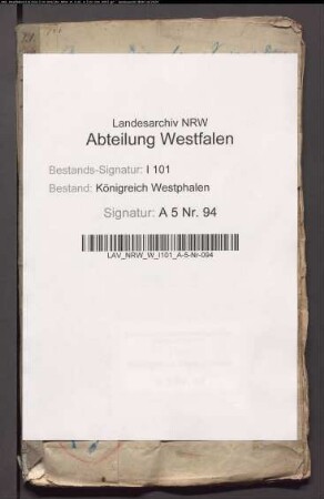 Zehntverpachtung bei den Krondomänen Corvey und Fürstenau