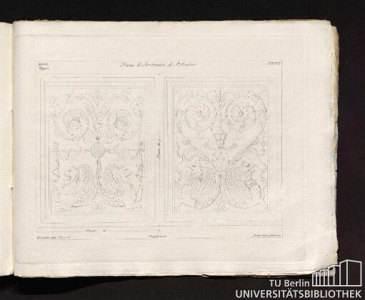 XXVII. Rome. Uggeri. Dans le Souterrain de Ste. Martine. Dessiné par Pesenti, Supplement, Gravé par Narducci.