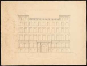 Mietshaus Leipziger Platz 16/17, Berlin: Vorderansicht