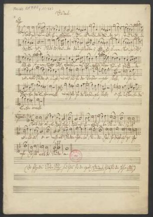 Johannes-Passion 1757. Auszüge. Arr; V (4), Coro, orch, bc; TWV 5:42