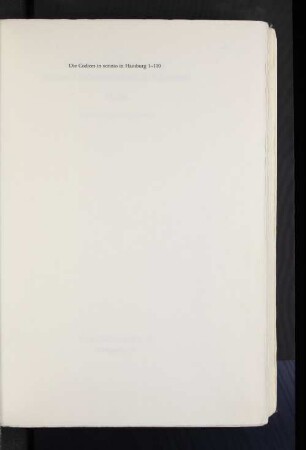 Bd. 7: Die Codices in scrinio der Staats- und Universitätsbibliothek Hamburg : Cod. in scrin. 1–110 Bd. 7 Brandis, Tilo