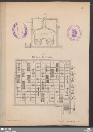 Taf. 6. Wasch-Maschine