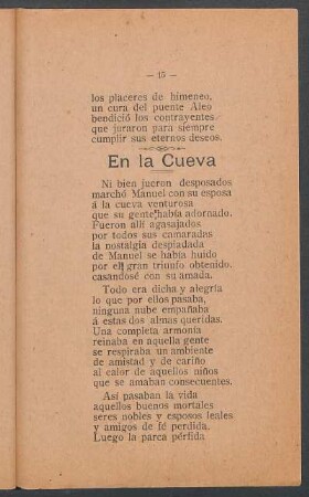 En la cueva