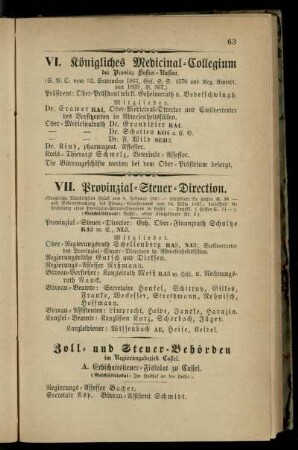 Provinzial-Steuer-Direction