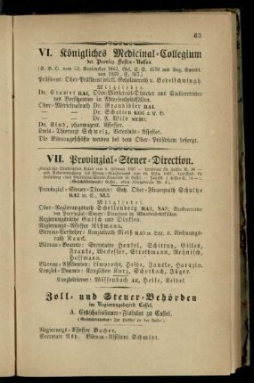 Provinzial-Steuer-Direction