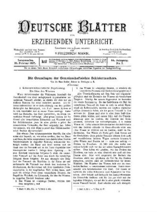 Die Grundlagen der Gemeinschaftslehre Schleiermachers : (Fortsetzung)