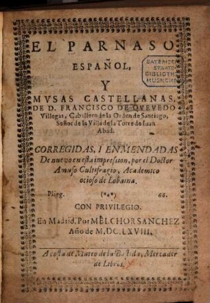 El parnasso español