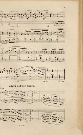 Robert Schumann's Werke. 7,70. = 7,5,32. Bd. 5, Nr. 32, Waldscenen : 9 Klavierstücke ; op. 82