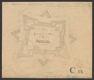 Plan von Coprenitz an der Drau in Ungarn