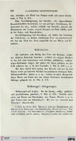 Kalkmergel-Ablagerungen