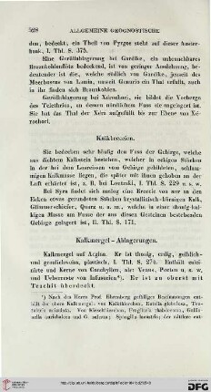 Kalkmergel-Ablagerungen