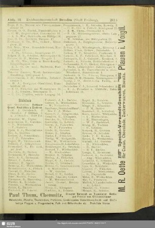 Abtheilung II. Kreishauptmannschaft Dresden