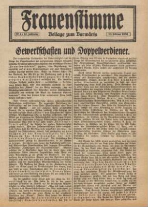 Frauenstimme