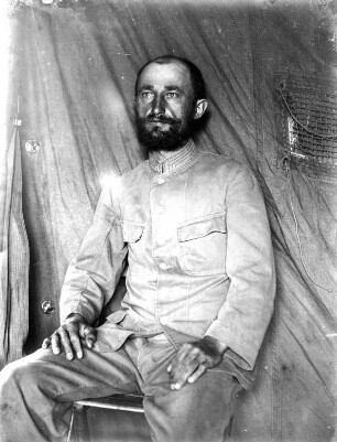 Fritz Techmer : Portrait des Expeditionsleiters Fritz Techmer.