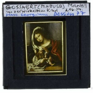 Gossaert, Maria mit dem Kinde