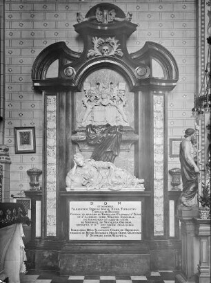 Epitaph für Maria Anna Florentia von Berchem, gestorben 1697