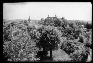 Blick zum Schloss Plön von der Bieberhöhe