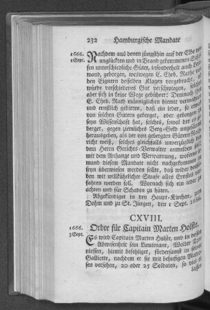 CXVIII.