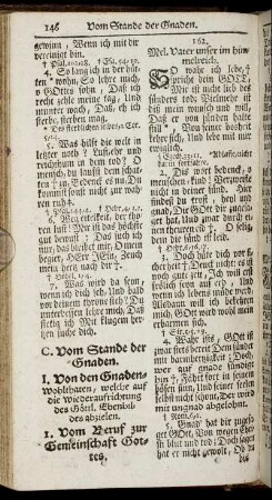 I. Von den Gnaden-Wohlthaten, welche auf die Wiederaufrichtung des Göttl. Ebenbildes abzielen.