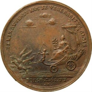 Kurfürst Friedrich August I. - Vermählung von Kurprinz Friedrich August, Einholung der Braut